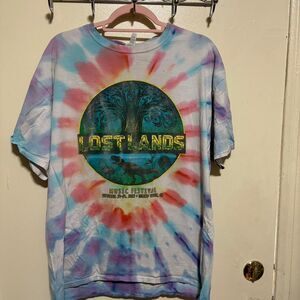 Lost Lands 2022 Tie Dye T-Shirt size:XL